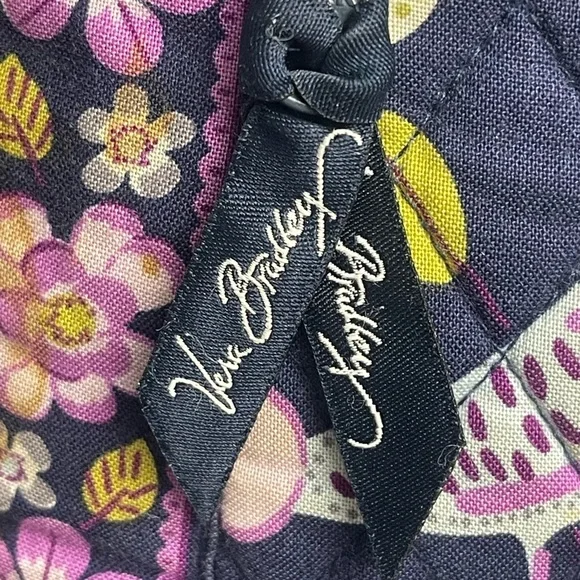 Vera Bradley Purple and Yellow Floral Backpack​​​ - Picture 2 of 12